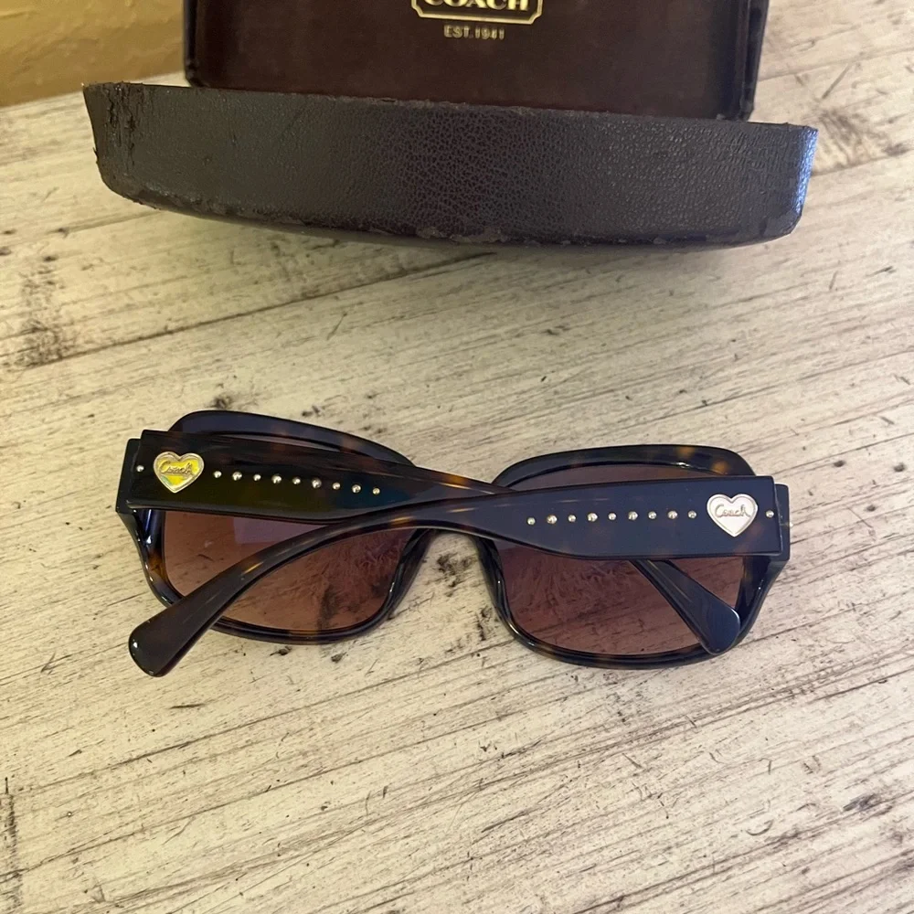 Coach Brown Sunglasses - Picture 2 of 5